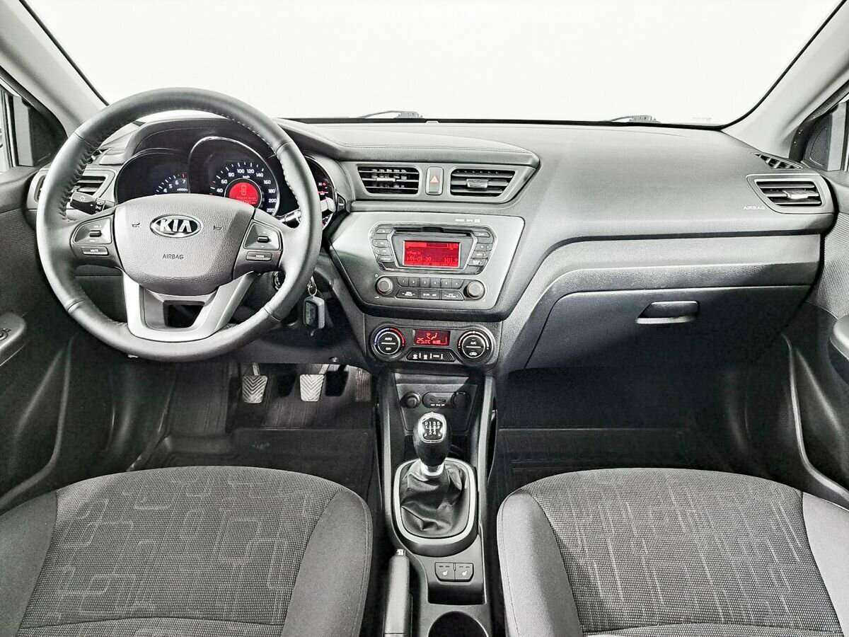 Kia Rio 5-speed, 2013 Фото №12