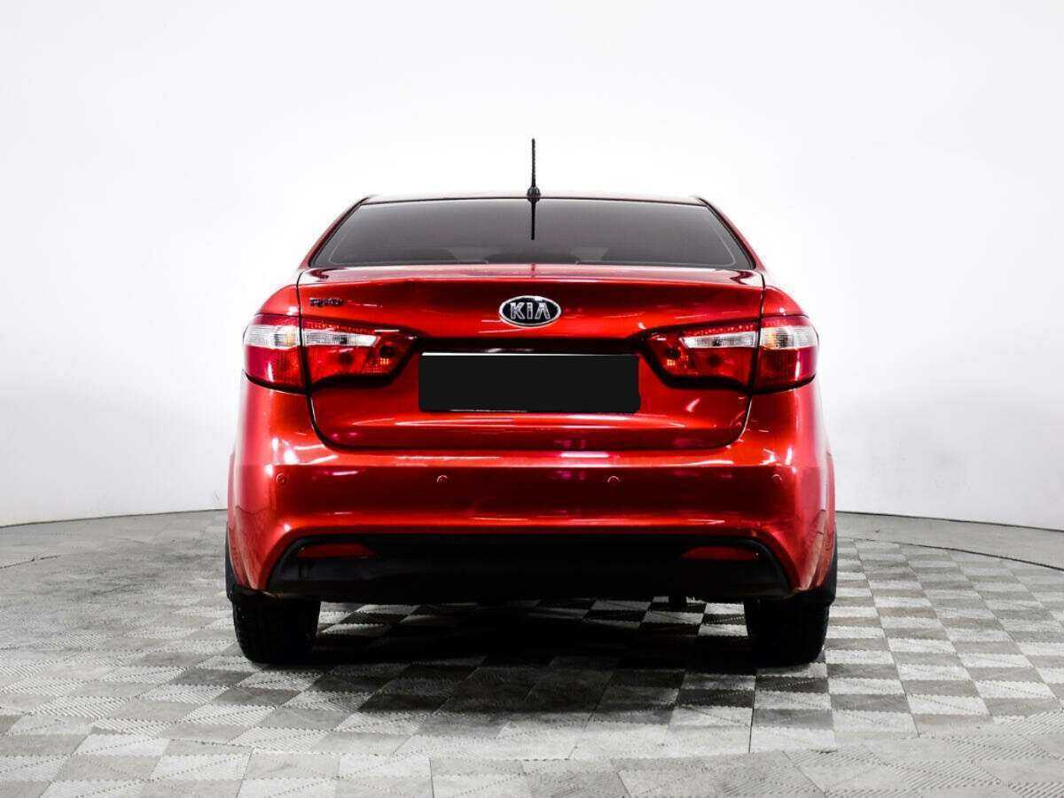 Kia Rio 4-speed, 2013 Фото №5