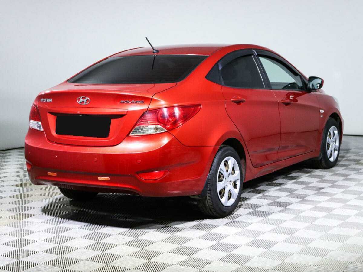 Hyundai Solaris, 2013 Фото №4