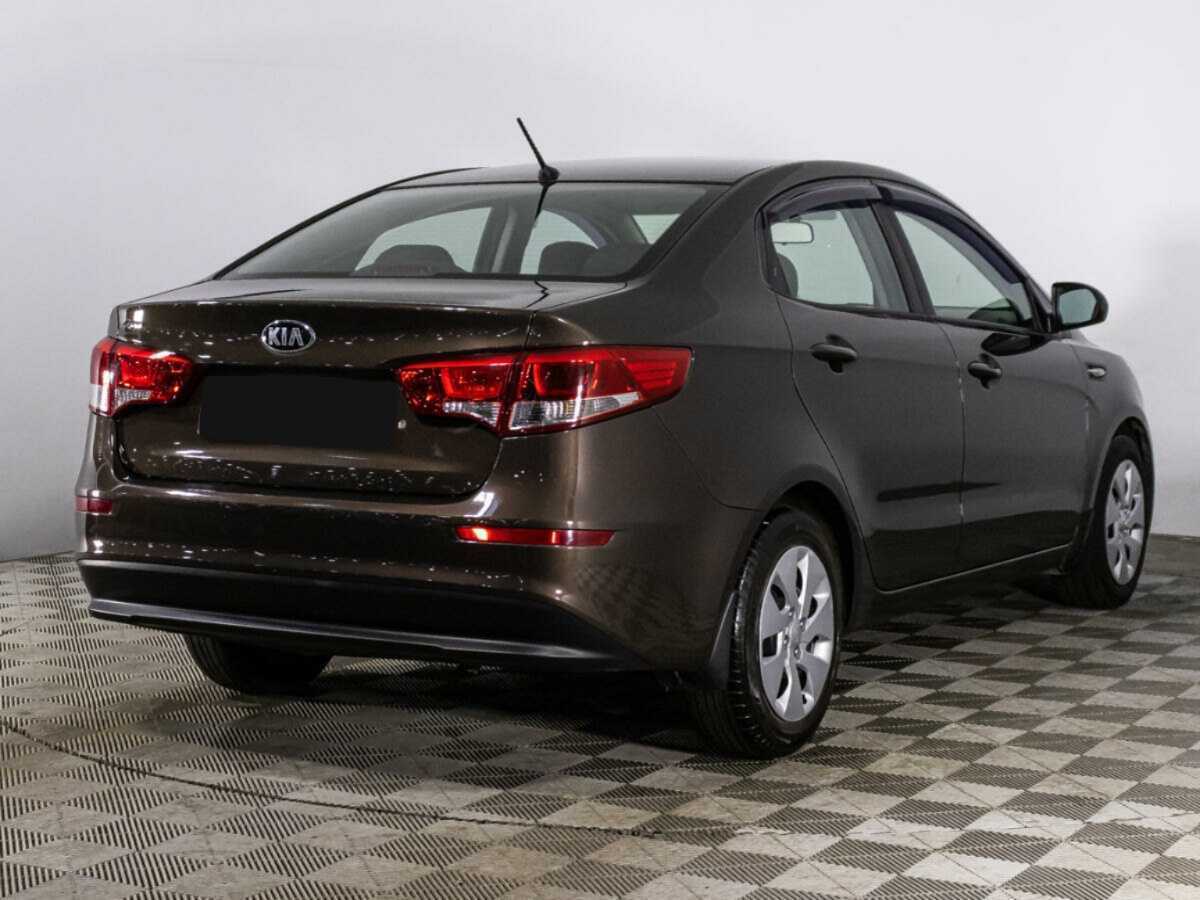 Kia Rio, 2016 Фото №5