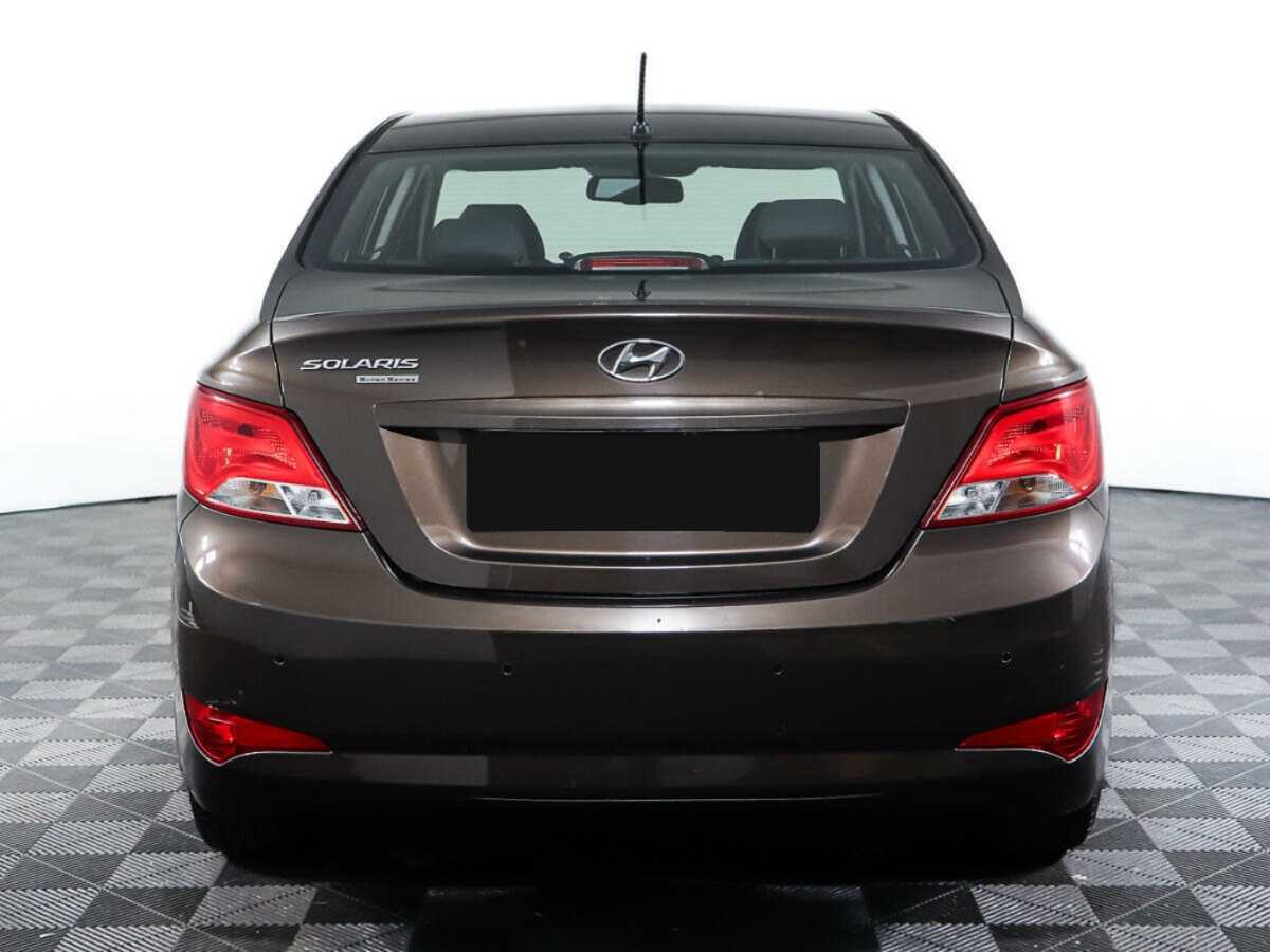 Hyundai Solaris, 2016 Фото №6