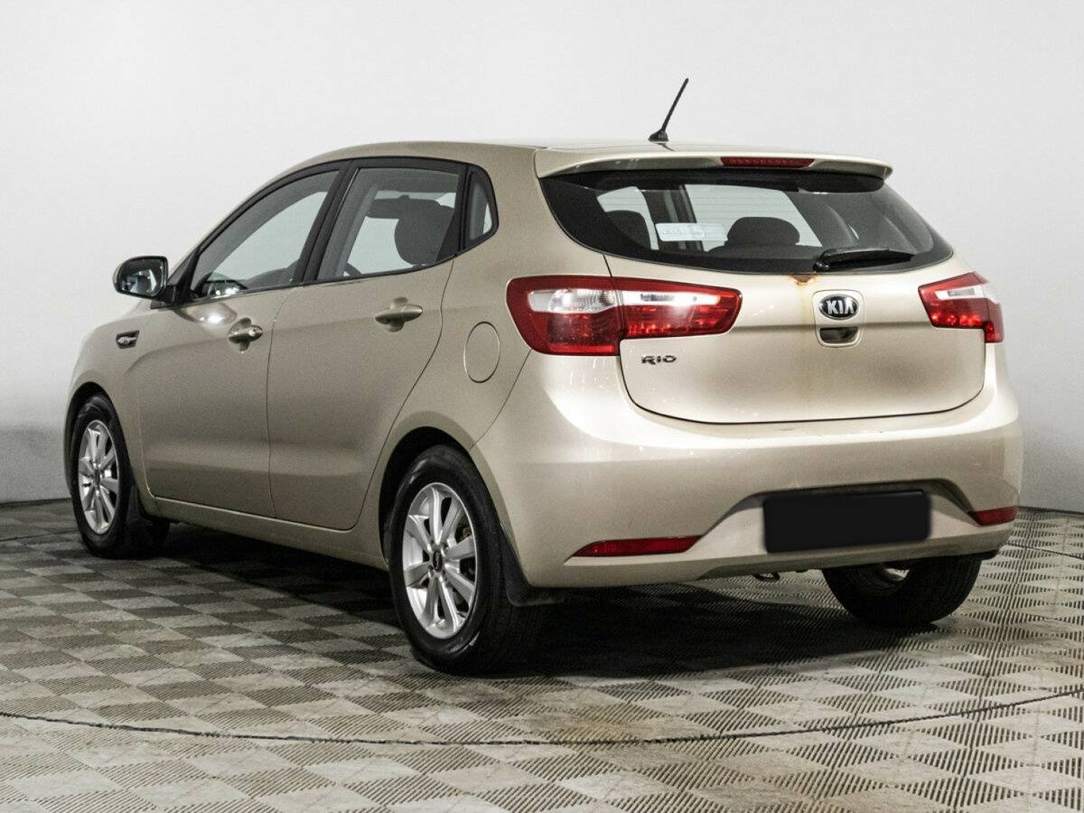 Kia Rio 6-speed, 2014 Фото №7